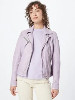 GIPSY Leren Jassen Tussenjas Dames Pastellila 9 GIPSY Leren Jassen Tussenjas Dames Pastellila -Winterkledingwinkel Voor Dames 01ac8be77df5ea058445df80c2c77169