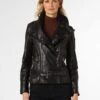GIPSY Leren Jassen Tussenjas Legra Dames Zwart -Winterkledingwinkel Voor Dames 01c7b2fa836d1e72864860eb123656f4