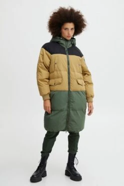 ICHI Wintermantels Wintermantel BUNALA Dames Gemengde Kleuren -Winterkledingwinkel Voor Dames 01df3baf231678f8c033a371a24a38fd