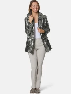 GOLDNER Tussenjassen Tussenjas Dames Antraciet -Winterkledingwinkel Voor Dames 0223bdeab5585c0d9836ca8cd1da911f