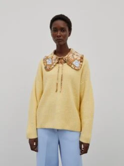 EDITED Basic Truien Trui Kaliyah Dames Geel -Winterkledingwinkel Voor Dames 02b421be0bd94a898a1f4f0e7ef54b7a