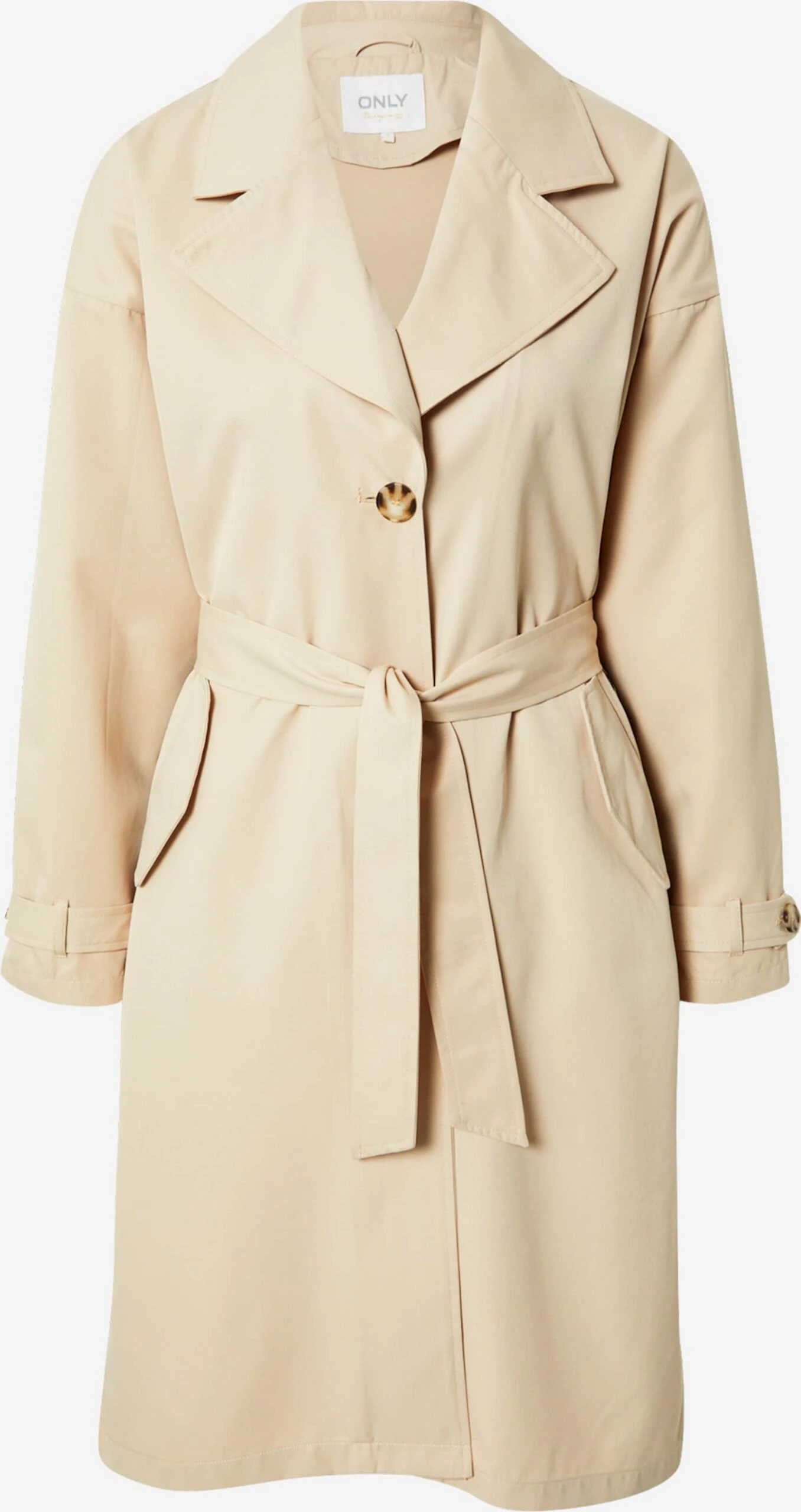 ONLY Trenchcoats Tussenmantel HEATHER Dames Beige 3 ONLY Trenchcoats Tussenmantel HEATHER Dames Beige