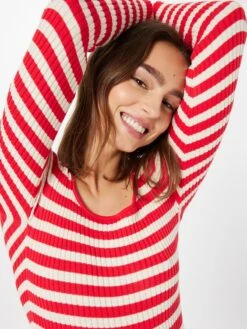 Armedangels Fijngebreide Truien Trui Alaani Dames Vuurrood -Winterkledingwinkel Voor Dames 03f94cfcabaedb2e48bb0c6afa74f6b5