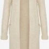 EDITED Lange Vesten Gebreide Mantel Caesar Dames Beige Gemêleerd 1 EDITED Lange Vesten Gebreide Mantel Caesar Dames Beige Gemêleerd -Winterkledingwinkel Voor Dames 048ba3600dcddd9d8ad84270ca746515