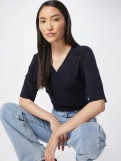 ESPRIT Fijngebreide Truien Trui Dames Navy -Winterkledingwinkel Voor Dames 0593b3b9ef085718412b35a394bd12f6