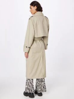 WEEKDAY Trenchcoats Tussenmantel Isolde Dames Beige -Winterkledingwinkel Voor Dames 05c070bbf6aad59eac96fb4feb181bef