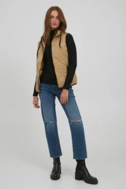 B.young Bodywarmers Bodywarmer BYAMALIA Dames Lichtbruin -Winterkledingwinkel Voor Dames 0605c3d7c12b9b258c070c6886f39fad