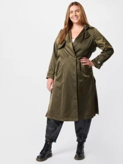 PERSONA BY MARINA RINALDI Tussenmantels Tussenmantel TASTIERA Dames Olijfgroen -Winterkledingwinkel Voor Dames 078191f6d1fbd237596c54b773b8e24f