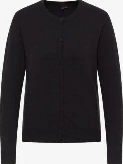 Vesten Gebreid Vest Melegnano Dames Zwart