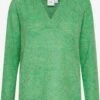 ICHI Basic Truien Trui KAMARA Dames Groen 2 ICHI Basic Truien Trui KAMARA Dames Groen -Winterkledingwinkel Voor Dames 098809c02c49917d0c55561901906ebd