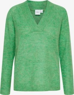 ICHI Basic Truien Trui KAMARA Dames Groen