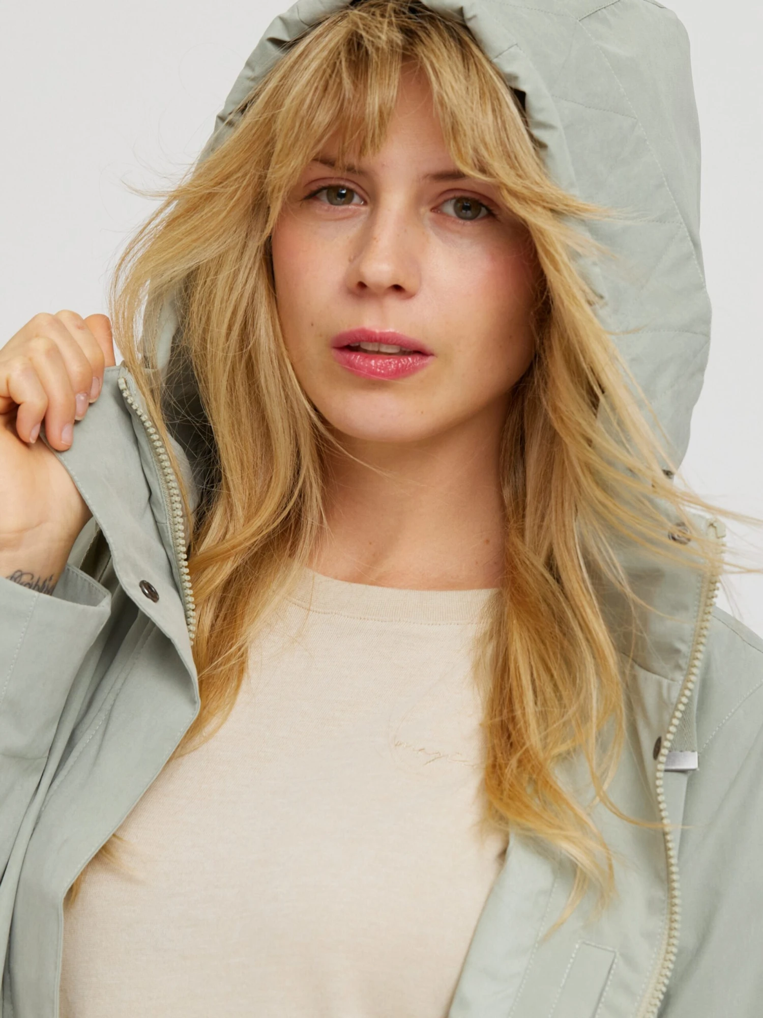 Regenjassen Tussenparka Marydale Dames Pastelgroen 11 Regenjassen Tussenparka Marydale Dames Pastelgroen - Afbeelding 9