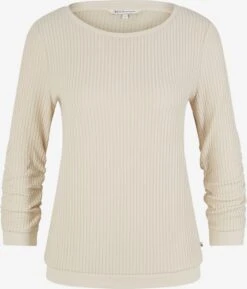 TOM TAILOR Denim Fijngebreide Truien Trui Dames Lichtbeige