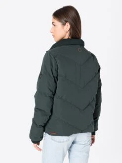 Gewatteerde Jassen Winterjas KatalinaAK Dames Donkergroen -Winterkledingwinkel Voor Dames 0e20455dfd06adbcbdaf6ca08b72d963