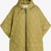 Ulla Popken Ponchos & Kimonos Cape Dames Groen -Winterkledingwinkel Voor Dames 0e4b94498dd04ff1d0a9ca25f812f100