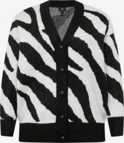 Vesten Gebreid Vest Dames Zwart