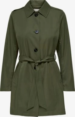 ONLY Korte Mantels Tussenmantel Dames Olijfgroen