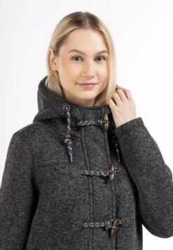 Schmuddelwedda Duffelcoats Tussenmantel Dames Donkergrijs -Winterkledingwinkel Voor Dames 0fdf4681421e3adad5bc9a672831a122