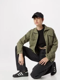 Dorothy Perkins Spijkerjasjes Tussenjas Dames Kaki -Winterkledingwinkel Voor Dames 10a0b9ea40e7209cdf2867c5e12248e2