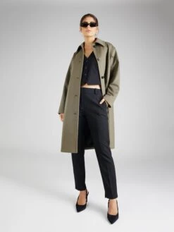 Hugo Wollen Mantels Tussenmantel Mercado Dames Olijfgroen -Winterkledingwinkel Voor Dames 1118b5386f53d8eaf6cf7320c691511d