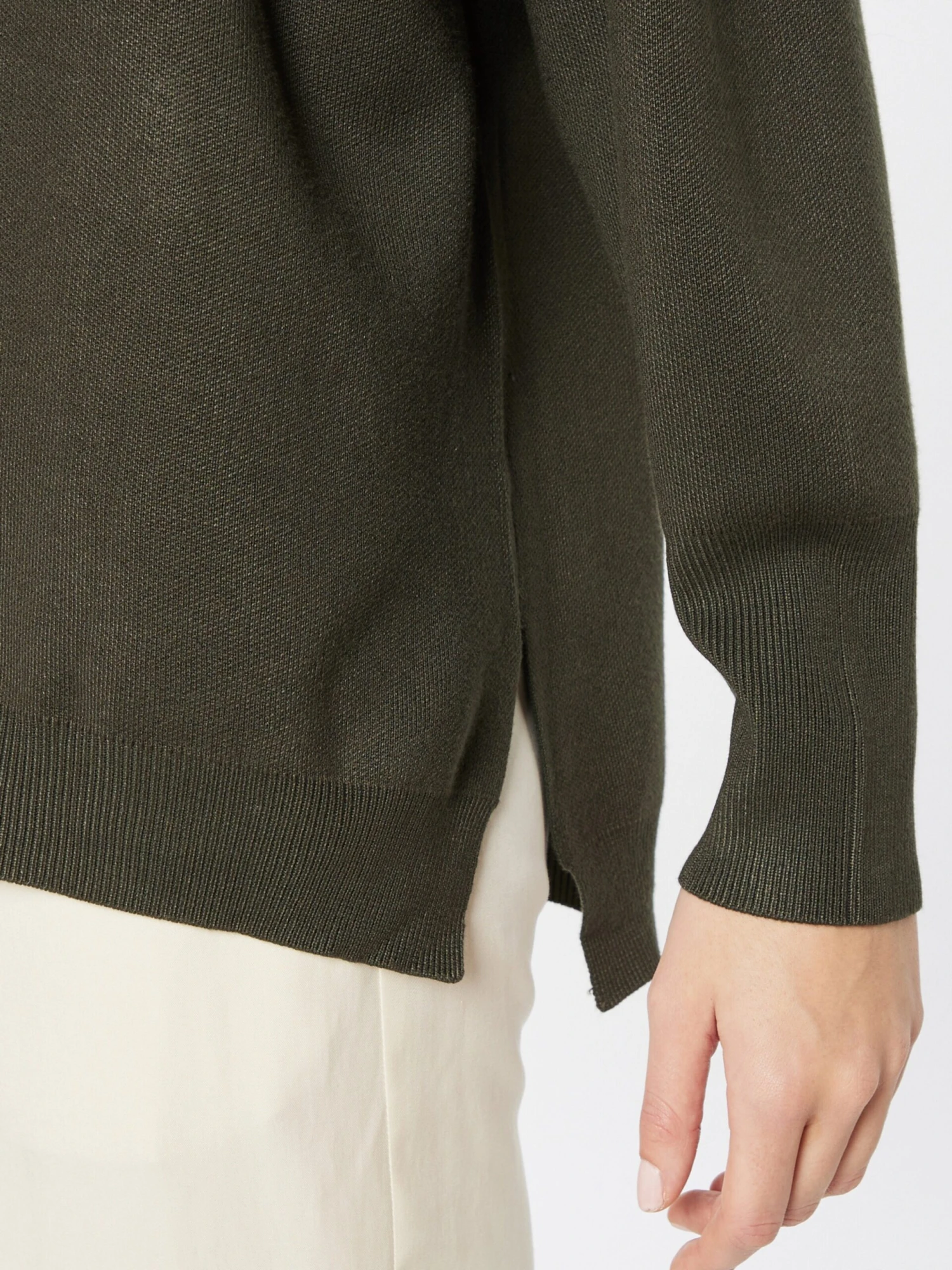 Oversized Truien Oversized Trui Dames Donkergroen 4 Oversized Truien Oversized Trui Dames Donkergroen - Afbeelding 2