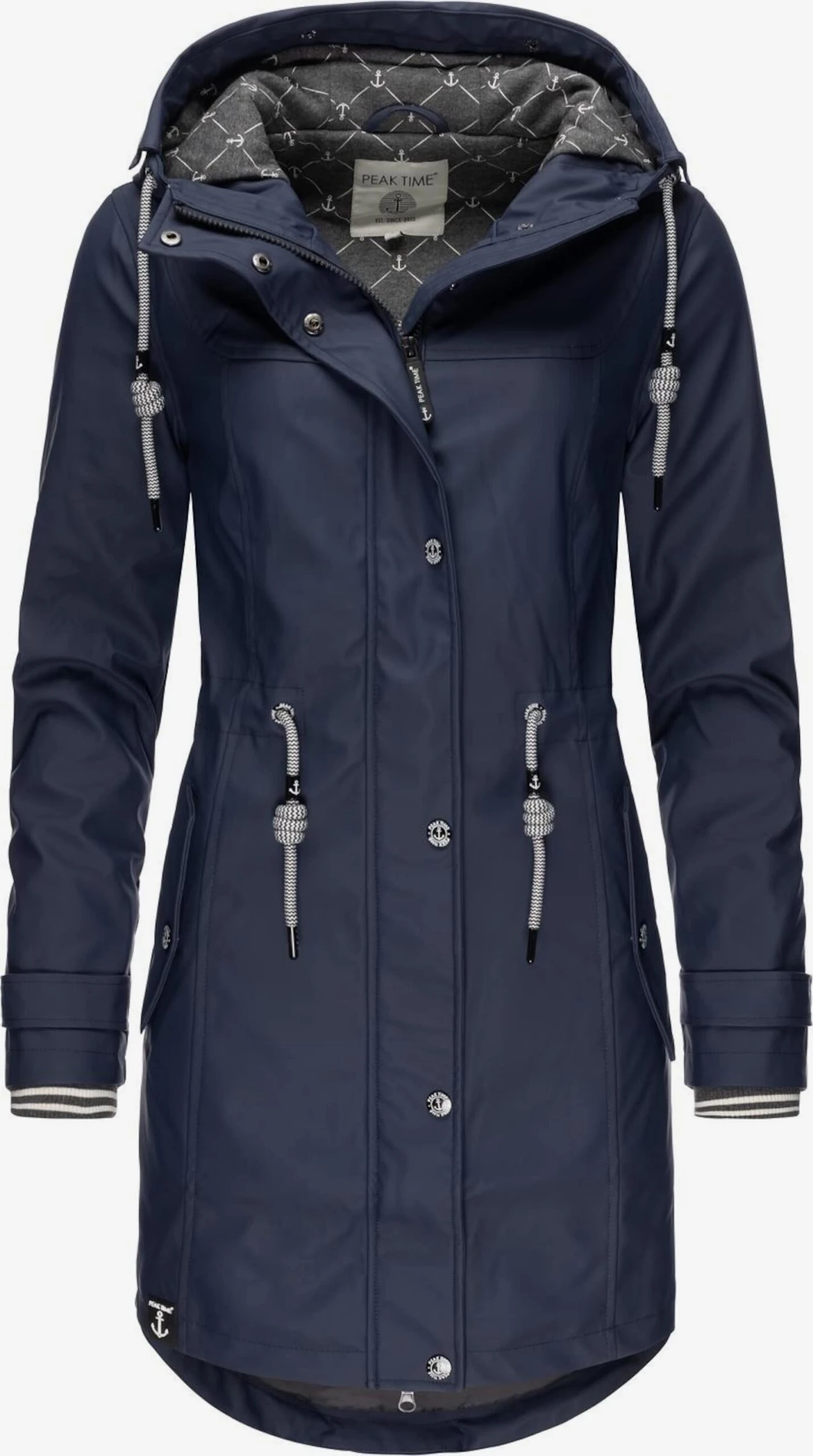 Regenjassen Functionele Jas L60042 Dames Navy 3 Regenjassen Functionele Jas L60042 Dames Navy