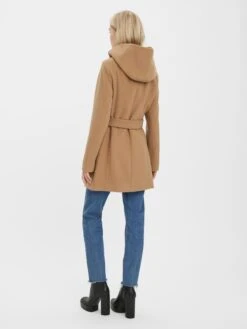 Vero Moda Korte Mantels Tussenmantel Dames Lichtbruin -Winterkledingwinkel Voor Dames 15c89104bf43af3f86df84bedc5925c7