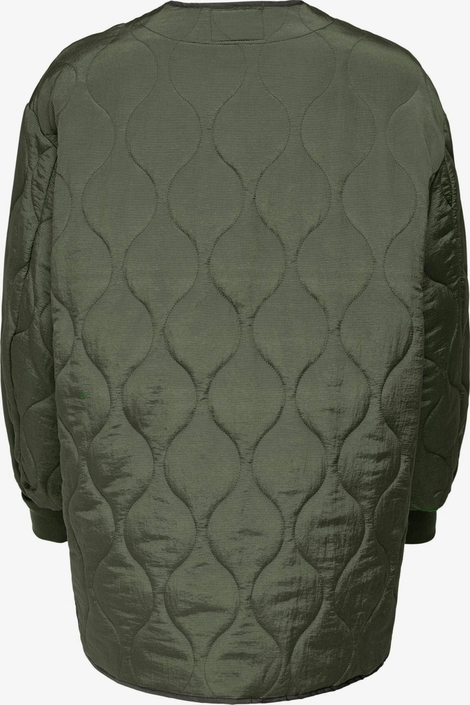 ONLY Tussenjassen Tussenjas JUNG Dames Kaki 4 ONLY Tussenjassen Tussenjas JUNG Dames Kaki - Afbeelding 2