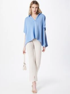 Comma Ponchos & Kimonos Cape Dames Hemelsblauw 10 Comma Ponchos & Kimonos Cape Dames Hemelsblauw -Winterkledingwinkel Voor Dames 18d144eca9f68e434220ab4727d4d864