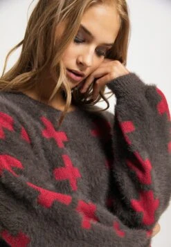 Oversized Truien Oversized Trui Dames Chocoladebruin -Winterkledingwinkel Voor Dames 18f31de29a9b4451040cedc56be69942