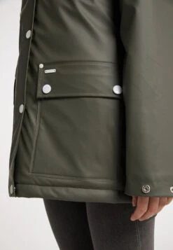 ICEBOUND Outdoor Jassen Functionele Jas Dames Kaki -Winterkledingwinkel Voor Dames 190632a8ff48cd2828e527bb979ba0a7