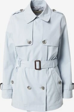 ESPRIT Trenchcoats Tussenmantel Dames Pastelblauw