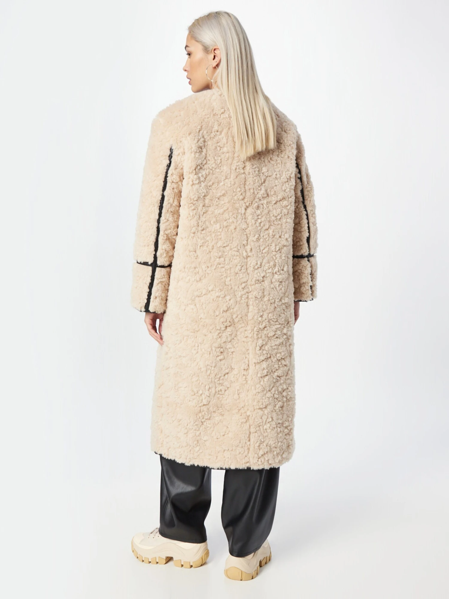 RIVER ISLAND Duffelcoats Tussenmantel Dames Beige 6 RIVER ISLAND Duffelcoats Tussenmantel Dames Beige - Afbeelding 4