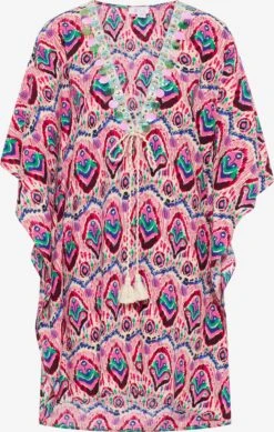 IZIA Ponchos & Kimonos Kimono Dames Poederroze / Lichtroze