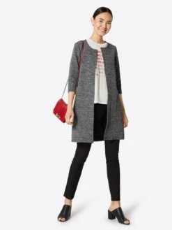 MORE&MORE Tussenmantels Zomerjas Dames Zilvergrijs -Winterkledingwinkel Voor Dames 1e248edbf7aa97659de096ba0fcfc589