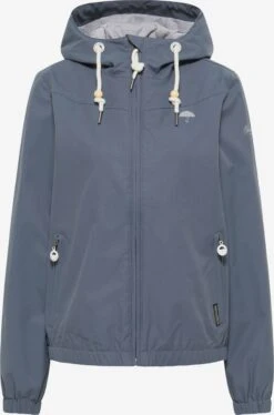 Schmuddelwedda Outdoor Jassen Functionele Jas Dames Duifblauw