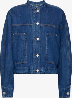 ESPRIT Spijkerjasjes Tussenjas Dames Blauw