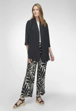 Ponchos & Kimonos Kimono Dames Zwart -Winterkledingwinkel Voor Dames 1f255d4d0659702ea7a556159bd1723f