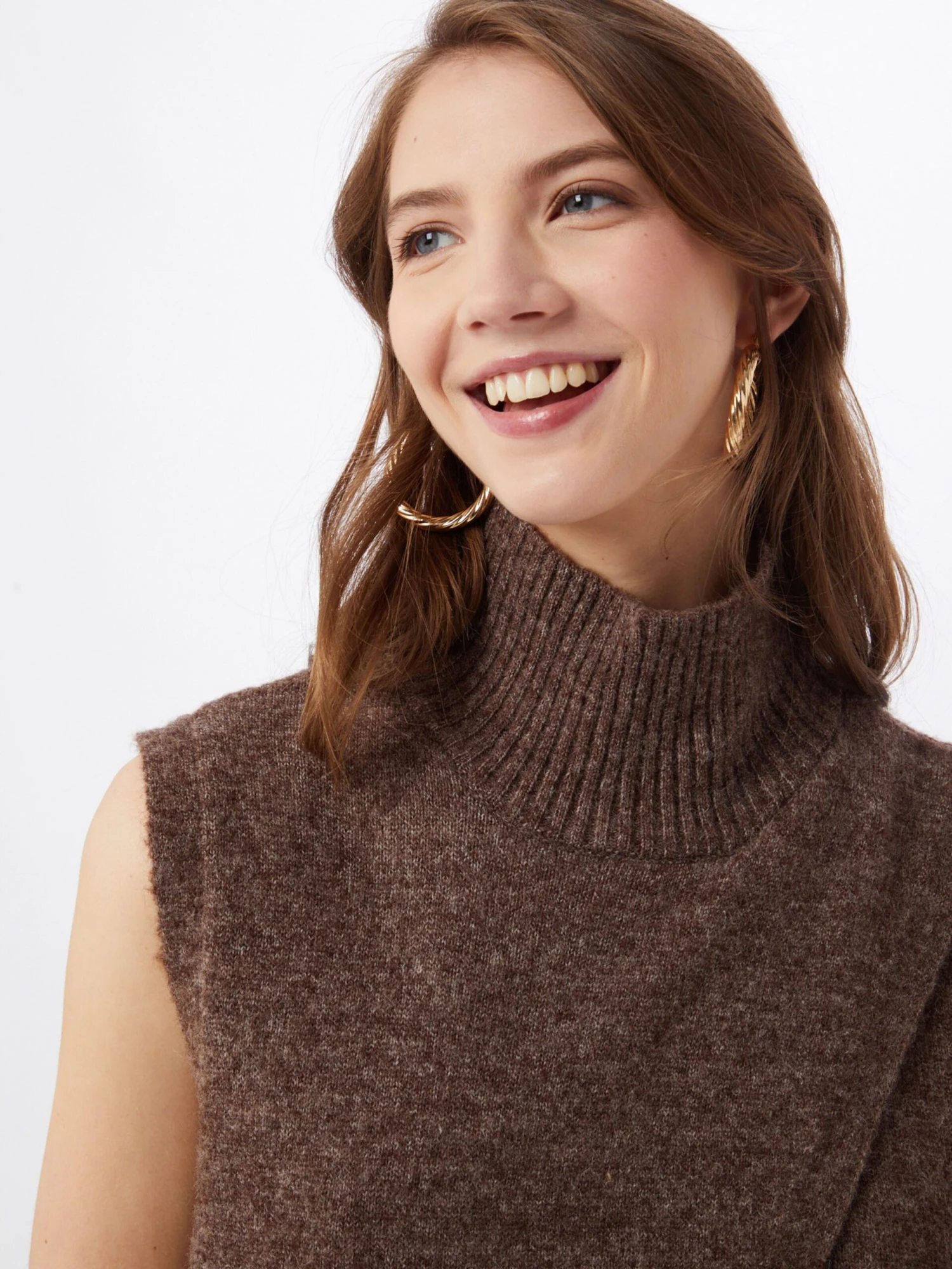 Kaffe Fijngebreide Truien Trui Taris Dames Chocoladebruin 4 Kaffe Fijngebreide Truien Trui Taris Dames Chocoladebruin - Afbeelding 2