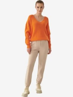 Basic Truien Trui Sela Dames Oranje 11 Basic Truien Trui Sela Dames Oranje -Winterkledingwinkel Voor Dames 20f39ac02717fefb1e64362a41cd5536