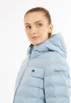 Schmuddelwedda Winterjassen Winterjas Dames Pastelblauw -Winterkledingwinkel Voor Dames 215c42ec27a852692bd755fd168e0b85
