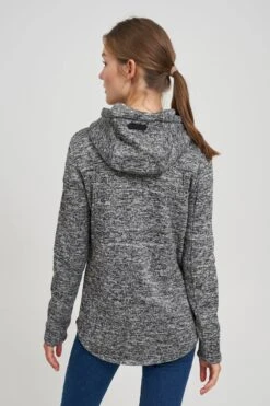 OXMO Outdoor Jassen Fleece Jas Kajsa Dames Zwart -Winterkledingwinkel Voor Dames 23034391cc44ef73997e613813640888