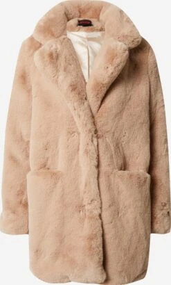 Korte Mantels Tussenmantel Dames Greige