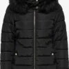 ONLY Gewatteerde Jassen Winterjas Camilla Dames Zwart -Winterkledingwinkel Voor Dames 25b99c16c1dd046fa42a05adaf427f8e