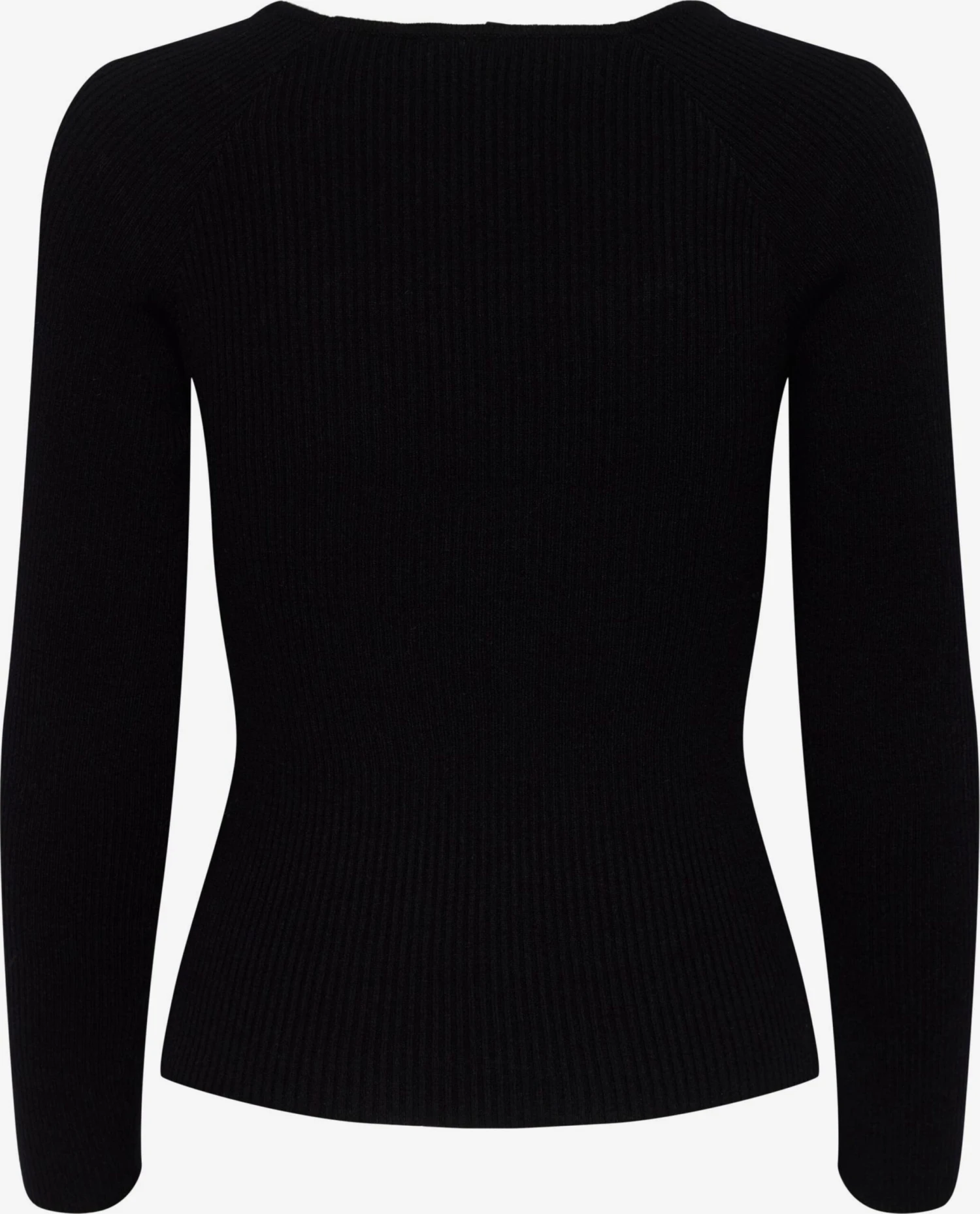 Pieces Basic Truien Trui KALU Dames Zwart 4 Pieces Basic Truien Trui KALU Dames Zwart - Afbeelding 2