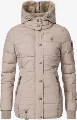 Marikoo Winterjassen Winterjas Nekoo Dames Nude -Winterkledingwinkel Voor Dames 291f59c3662fcd008e532cc0d15b1bbd