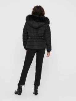 ONLY Gewatteerde Jassen Winterjas Camilla Dames Zwart -Winterkledingwinkel Voor Dames 29b78e2164f9e82bc9b903892574eca6
