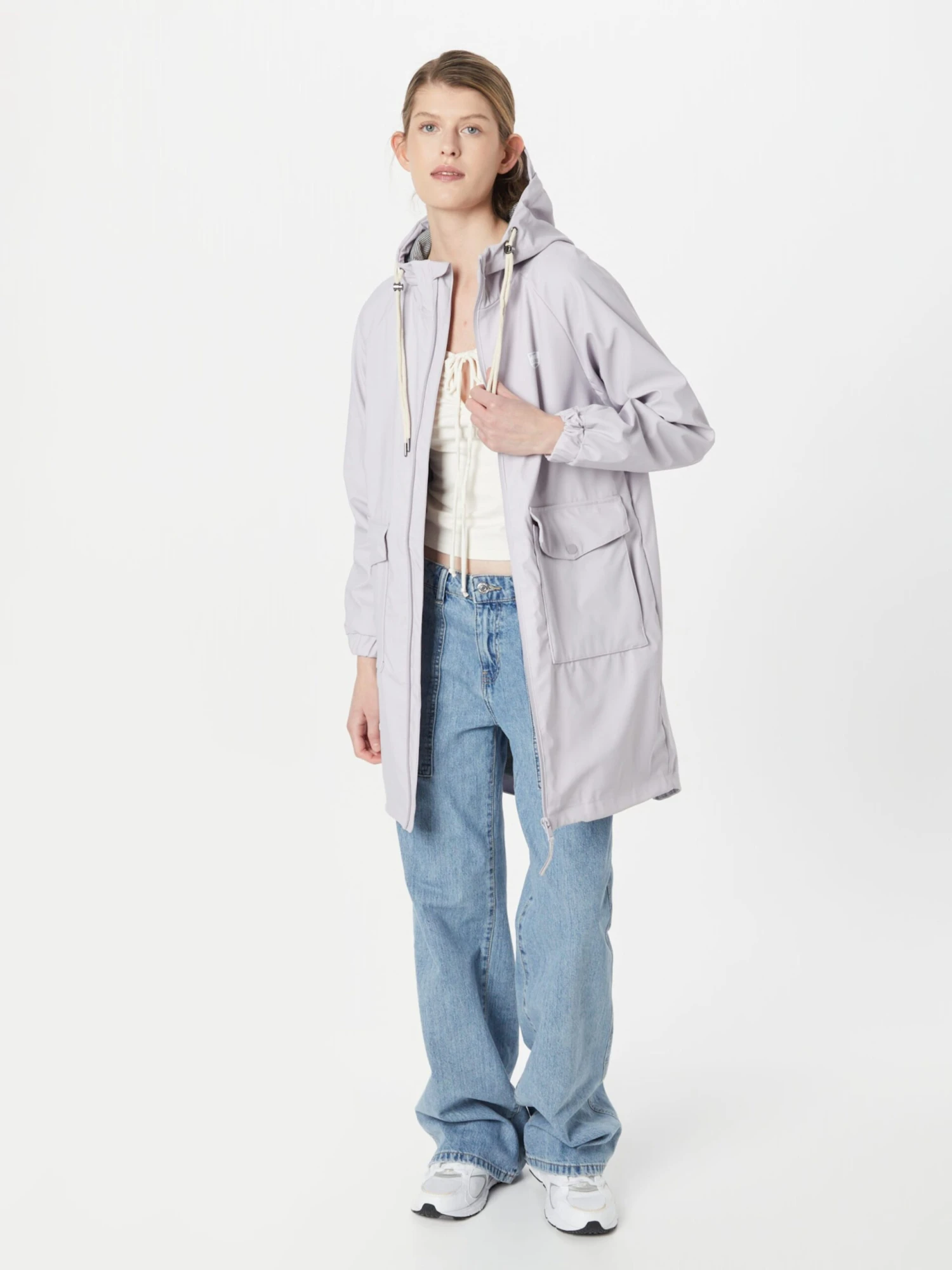 Regenmantels Tussenmantel Ellen Dames Pastellila 7 Regenmantels Tussenmantel Ellen Dames Pastellila - Afbeelding 5