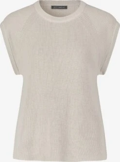 Betty Barclay Truien Zonder Mouwen Trui Dames Sand