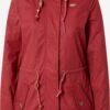Ragwear Parkas Tussenparka ELBA Dames Rood -Winterkledingwinkel Voor Dames 2f2761dcef58482cfba387a14fb0aeb7